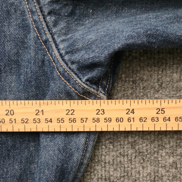 Vtg 80s 90s Calvin Klein Denim Jacket L Made in USA Trucker Jean Coat Vintage‎ - Picture 9 of 16